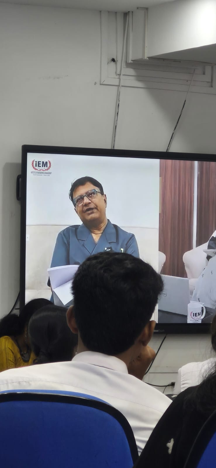 IEM mentorship session, live over video